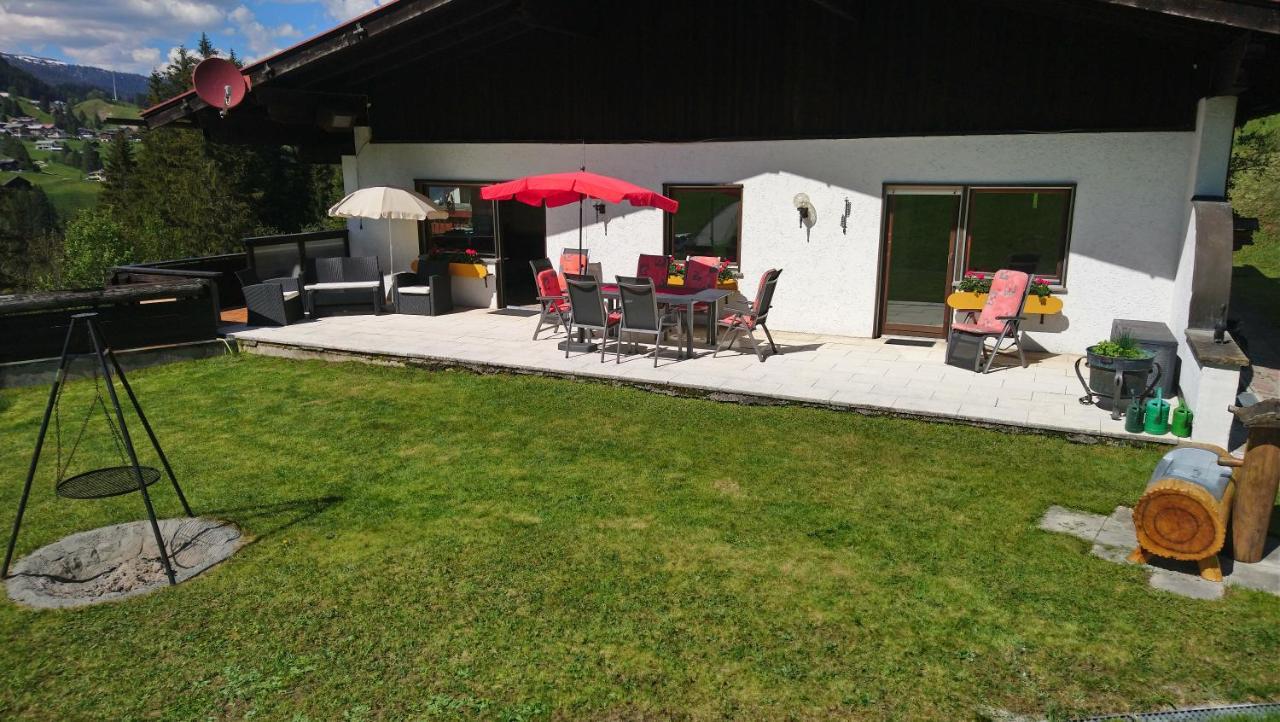 Ferienhaus Schwendle Villa Mittelberg Ngoại thất bức ảnh